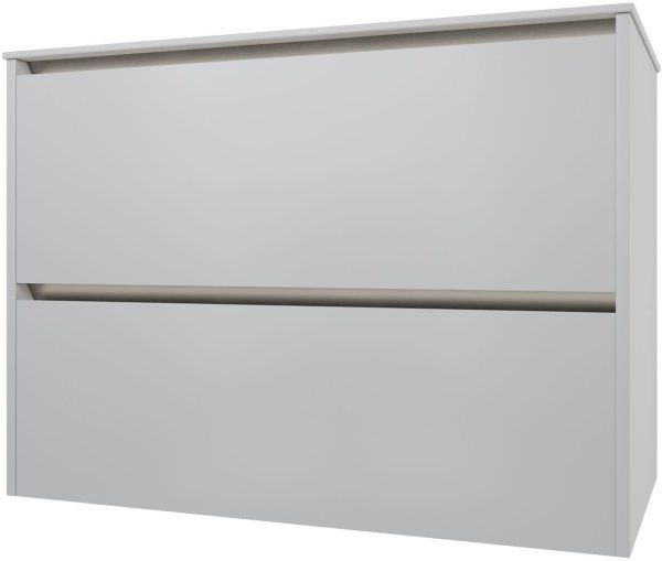 Тумба под раковину Allen Brau Activity 90 1.34013.WM белый матовый/олива браш