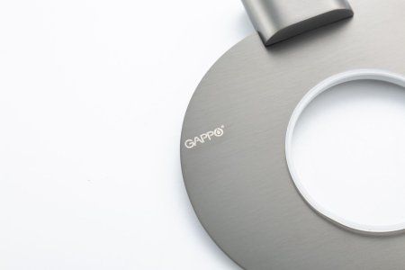 Мыльница стеклянная Gappo G3QQ09GH02TM-9PG оружейная сталь