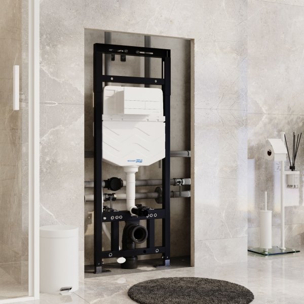 Система инсталляции для унитазов WasserKRAFT Alme 15TLT.010.ME.WM04 белый матовый