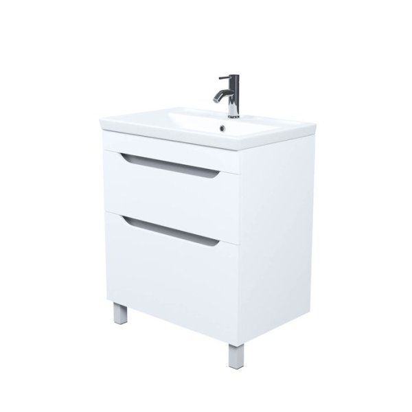 Тумба с умывальником, напольная, 70 см, белый, Sky, IDDIS, SKY70WFi95K подходит умыв. 4077000i28