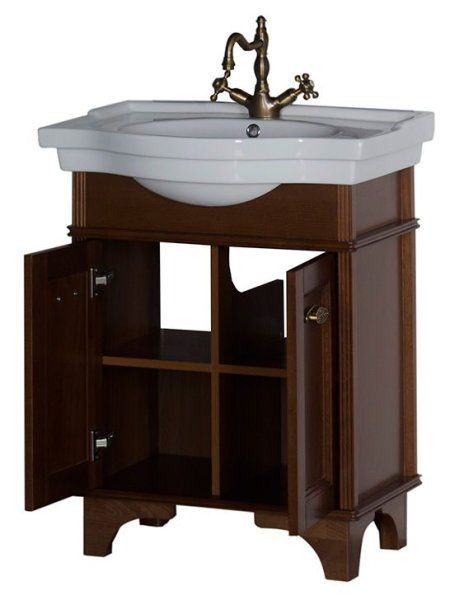 Тумба для комплекта Aquanet Николь 70 орех