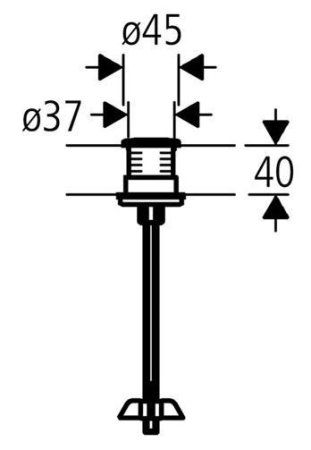 Кнопка смыва Grohe 37061000