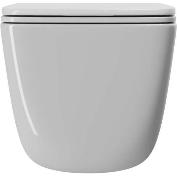 Унитаз подвесной Point Меркурий PN41831 безободковый, торнадо, с сиденьем микролифт, белый