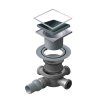 Душевой трап Pestan Confluo Standard Black Glass 3 13000091 полированная сталь