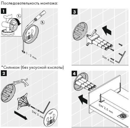 Верхний душ Hansgrohe Raindance Rainfall 28411000 хром