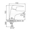 Смеситель Ledeme L1045 хром