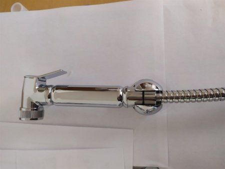 Гигиенический душ скрытого монтажа с термостатом Kaiser SH-332-533 хром
