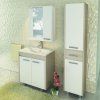 Зеркало-шкаф COMFORTY "Тулуза-75" белый глянец