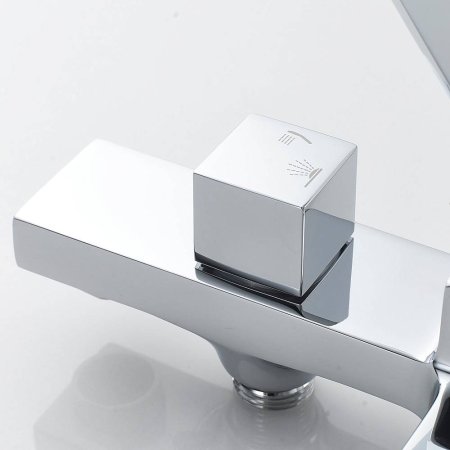 Смеситель для ванны однорычажный  Shevanik S9602, Хром