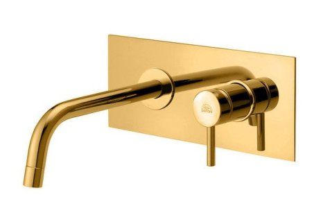 Смеситель Paffoni Light LIG101HGSP/M для раковины, золото