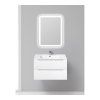 Тумба с раковиной BelBagno Etna ETNA-800-2C-SO-BL-P 80 Bianco Lucido