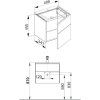 Мебель для ванной Keuco Royal Reflex.2 39601211102 50 R белый