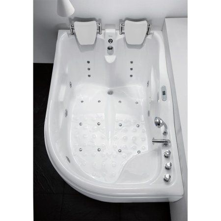 Акриловая ванна Gemy G9083 K L с гидромассажем