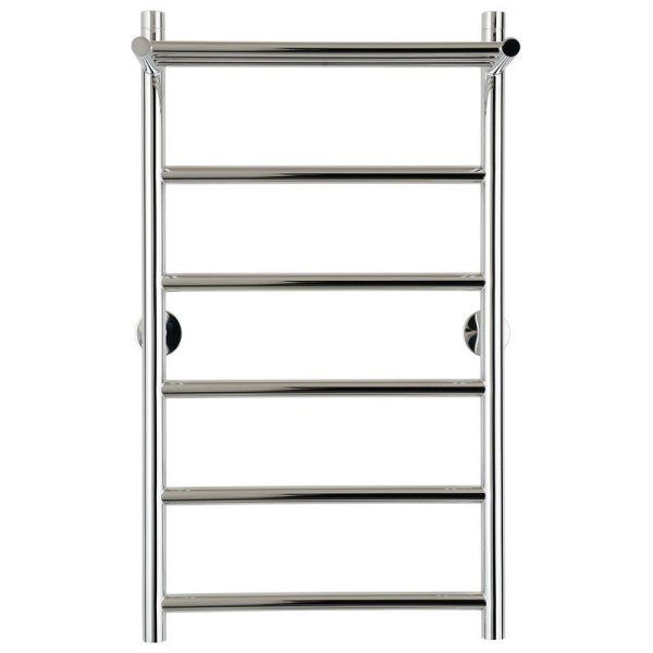 Полотенцесушитель водяной Стилье Универсал-54 80х40 с полкой, хром