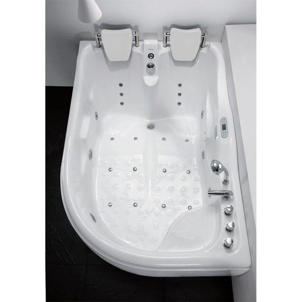 Акриловая ванна Gemy G9083 K L с гидромассажем