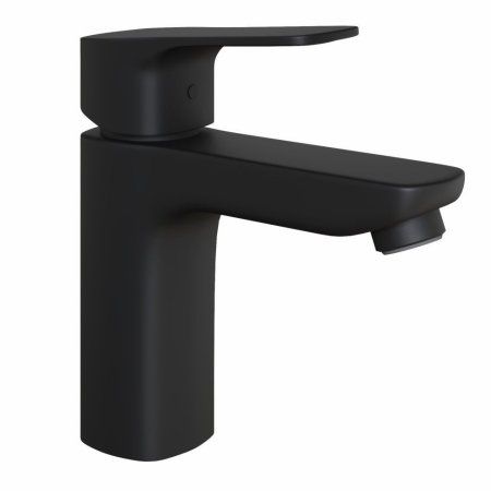 Смеситель для раковины Paini Viva Style без донного клапана, черный P4YO205