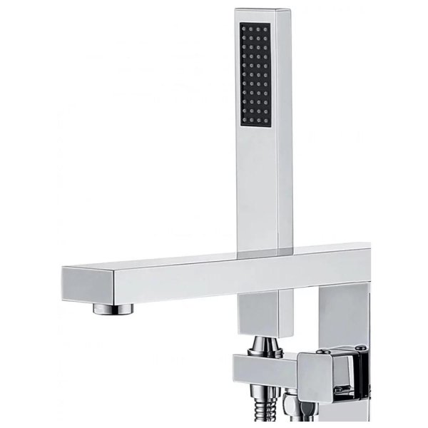 Смеситель напольный для ванны Groсenberg GB800CR, хром