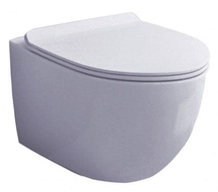 Унитаз подвесной Esbano Gardena безободковый, белый