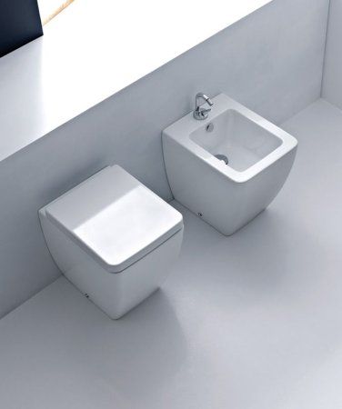 Унитаз приставной Kerasan Ego 321401 укороченный