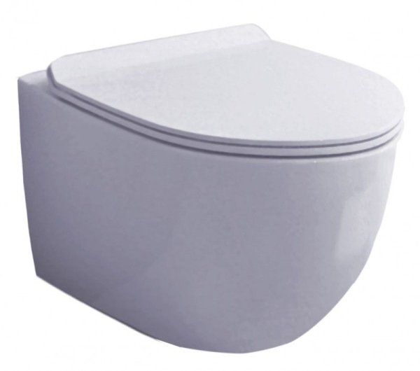 Унитаз подвесной Esbano Gardena безободковый, белый