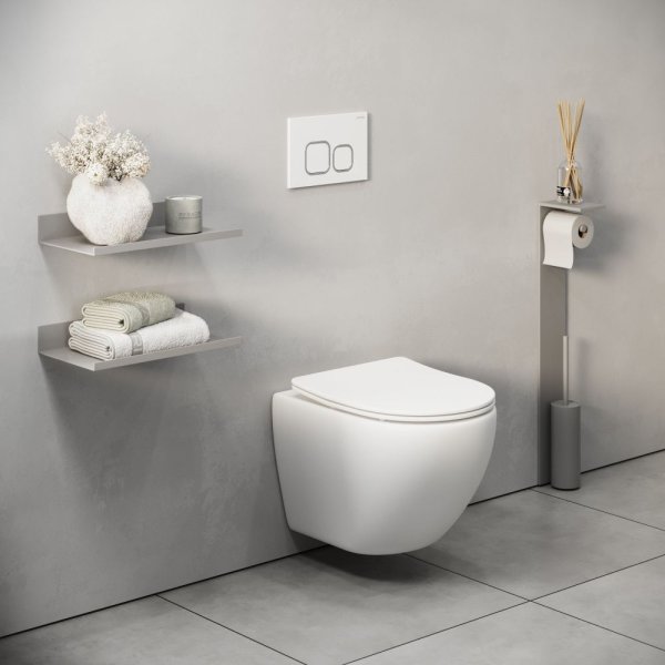 Кнопка смыва Grossman Cosmo 700.K31.02.000.000 белый глянцевый