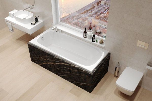 Ванна акриловая Whitecross Layla 0102.180080.100 180x80 белый