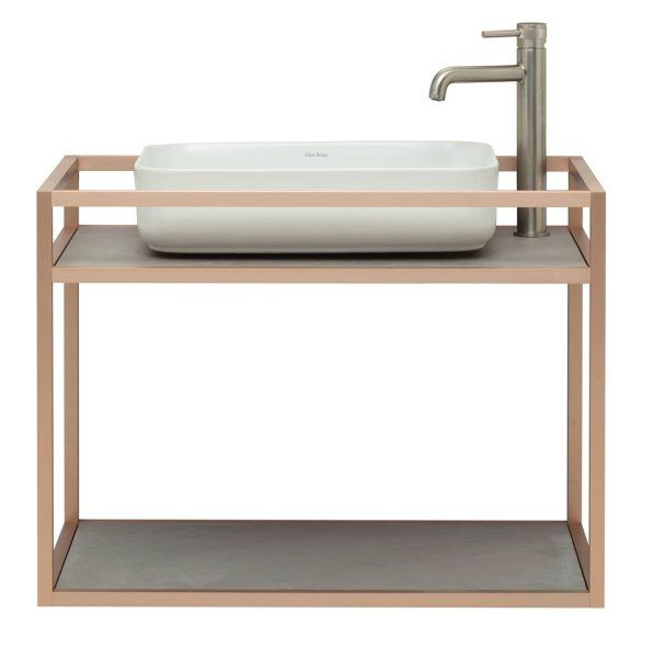 Консоль под раковину Allen Brau Liberty 75 1.33001.60 медь браш