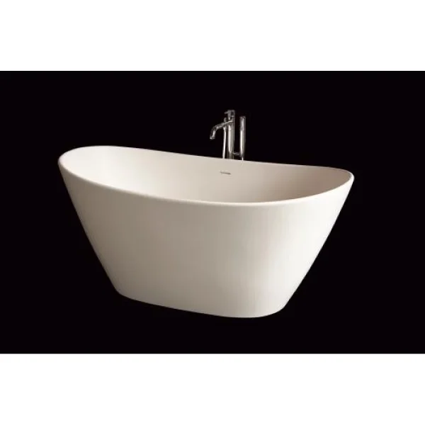 Ванна из литьевого мрамора PAA Amore VAAMO/00 160x85 см, отдельностоящая, белый глянец