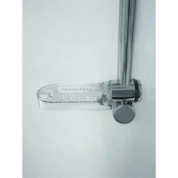 Душевая кабина WeltWasser Nesse 1004 10000003285 100x100x217 см, с крышей, гидромассажем, низкий поддон, профиль матовый хром, стекло прозрачное