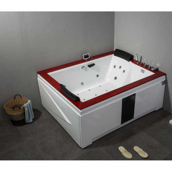 Акриловая ванна Gemy G9052 II B R с гидромассажем