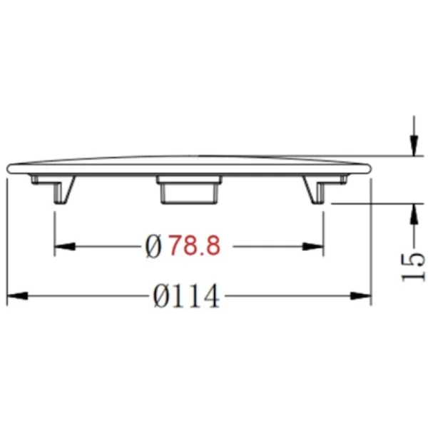 Накладка на слив кухонной мойки Zorg N-SH GRAFIT графит