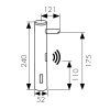 Смеситель для раковины KAISER Sensor (38521)