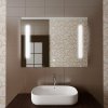 Зеркало COMFORTY "Жасмин-85" светодиодная лента, сенсор 850*650 00004140520CF