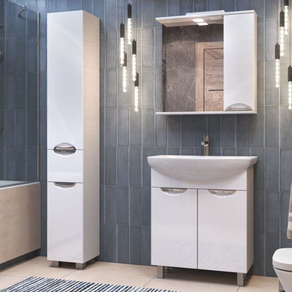 Шкаф VIGO навесной с зеркалом Callao 700 (правый) со спотом (z.CAL.70.R.El)