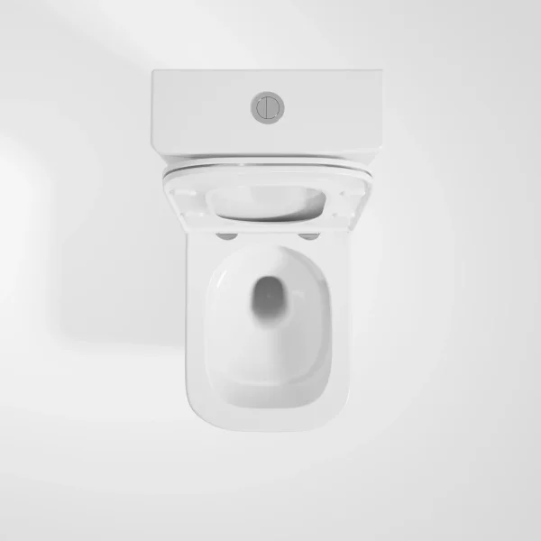 Унитаз-компакт Vincea Q-Line VT2-12T безободковый, торнадо, с сиденьем микролифт, белый