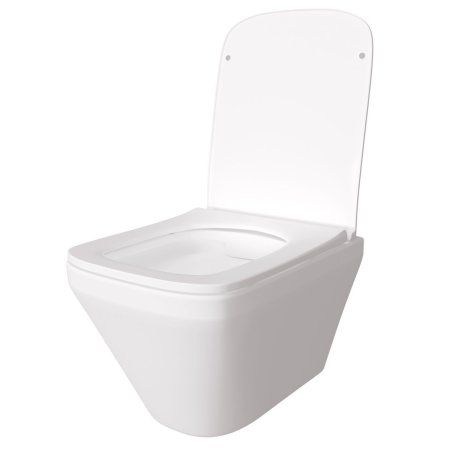 Унитаз подвесной Teymi Kati безободковый, сиденье микролифт T40701