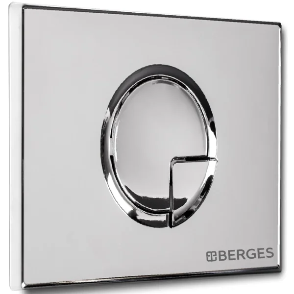 Кнопка смыва Berges Novum R3 040023 для инсталляции, хром