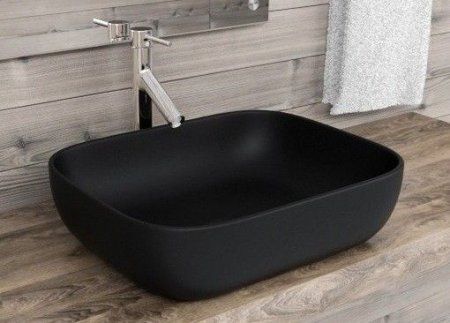 Раковина Esbano Martel 50x40 черный матовый