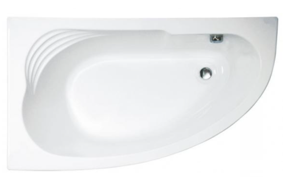 Ванна акриловая Roca Merida  ZRU9302992 170х100 см левая