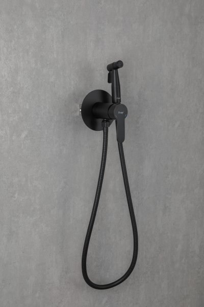 Гигиенический душ встраиваемый однорычажный Frap F7BJ28PJ01IH-6UB черный