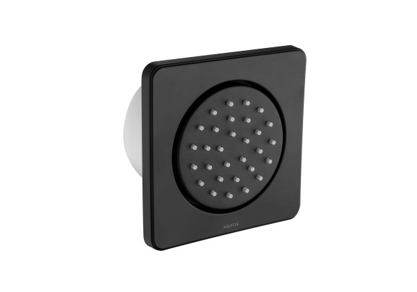 Боковая форсунка 130*130 AQUATEK, матовый черный AQ2099MB , Черный матовый