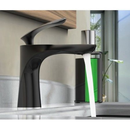 Смеситель Vivi Felice 9030 NERO LUCIDO черный