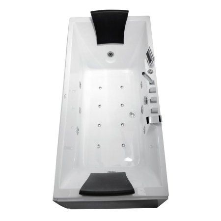 Акриловая ванна Gemy G9065 K L с гидромассажем