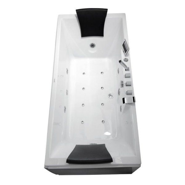 Акриловая ванна Gemy G9065 K L с гидромассажем