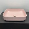 Накладная Раковина Comforty T-Y9378MP розовая матовая
