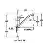 Смеситель TEKA MS1 гранит