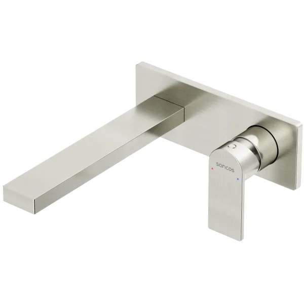 Смеситель для раковины Sancos Studio SC9017BN встраиваемый, никель