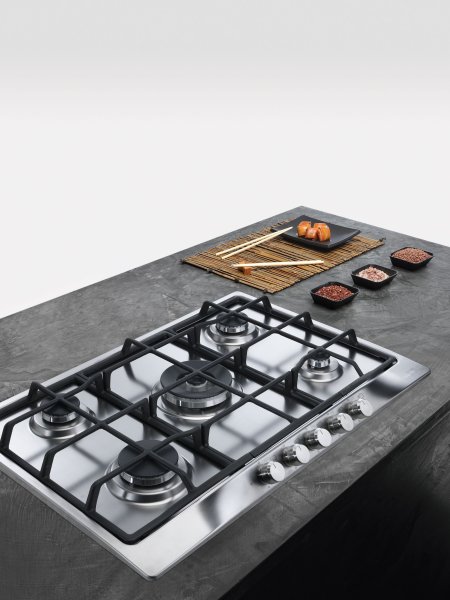 Газовая варочная поверхность FHTL 755 4G TC XS C, нержавеющая сталь Franke 106.0183.104