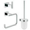 Набор аксессуаров для ванной Grohe Essentials Cube 40757001 3 предмета