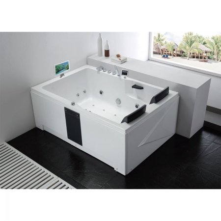 Акриловая ванна Gemy G9061 O L с гидромассажем